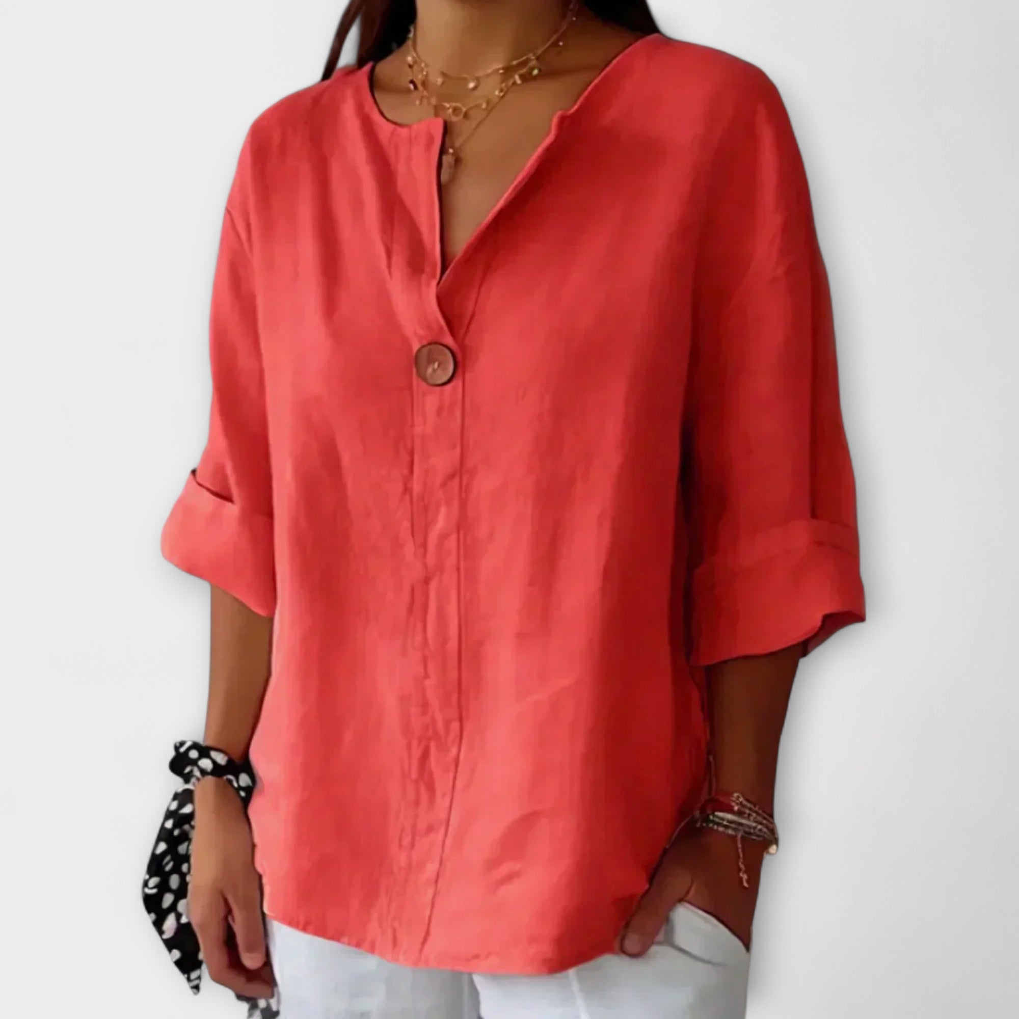 NICOLE - STYLISH RELAXED‑FIT BLOUSE