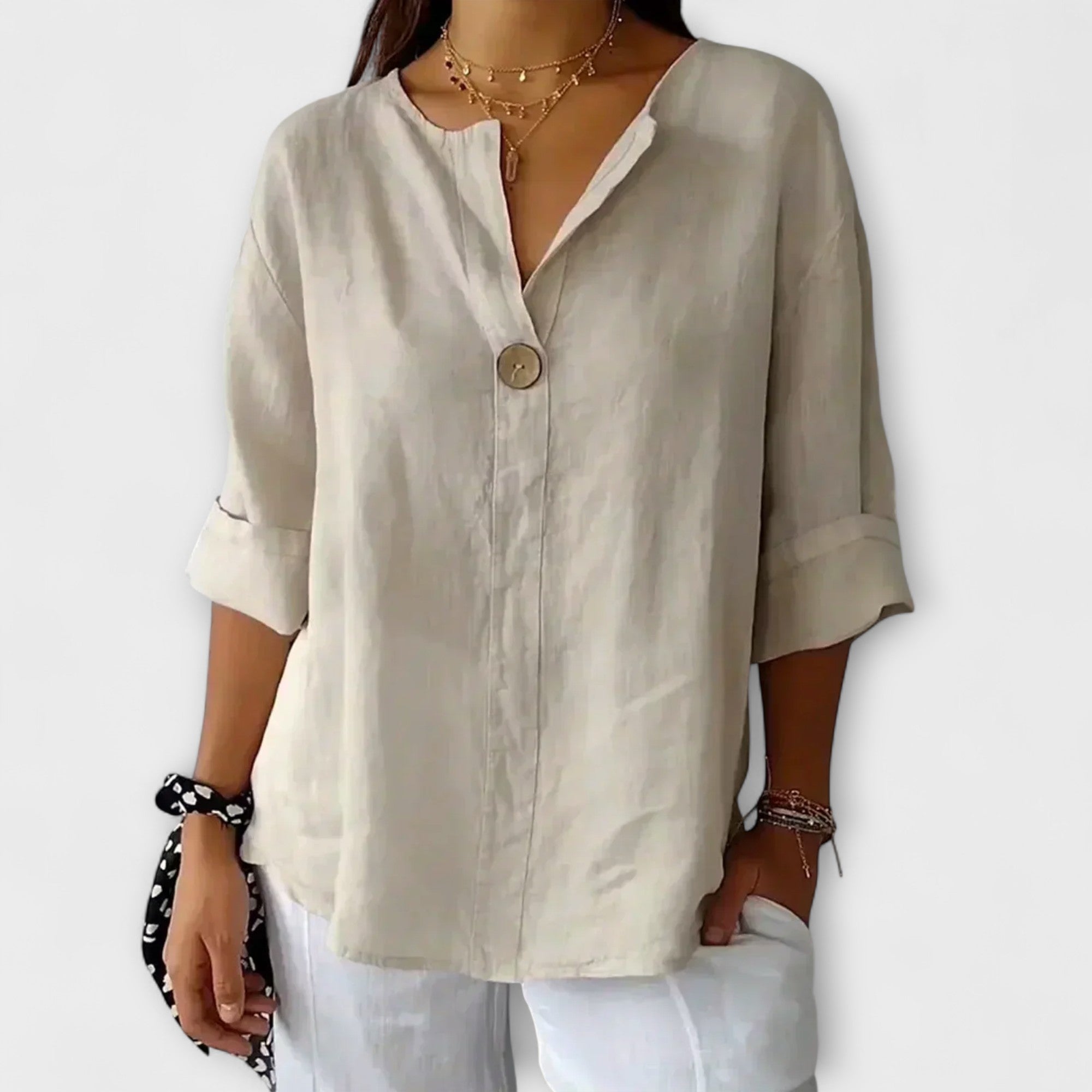 NICOLE - STYLISH RELAXED‑FIT BLOUSE