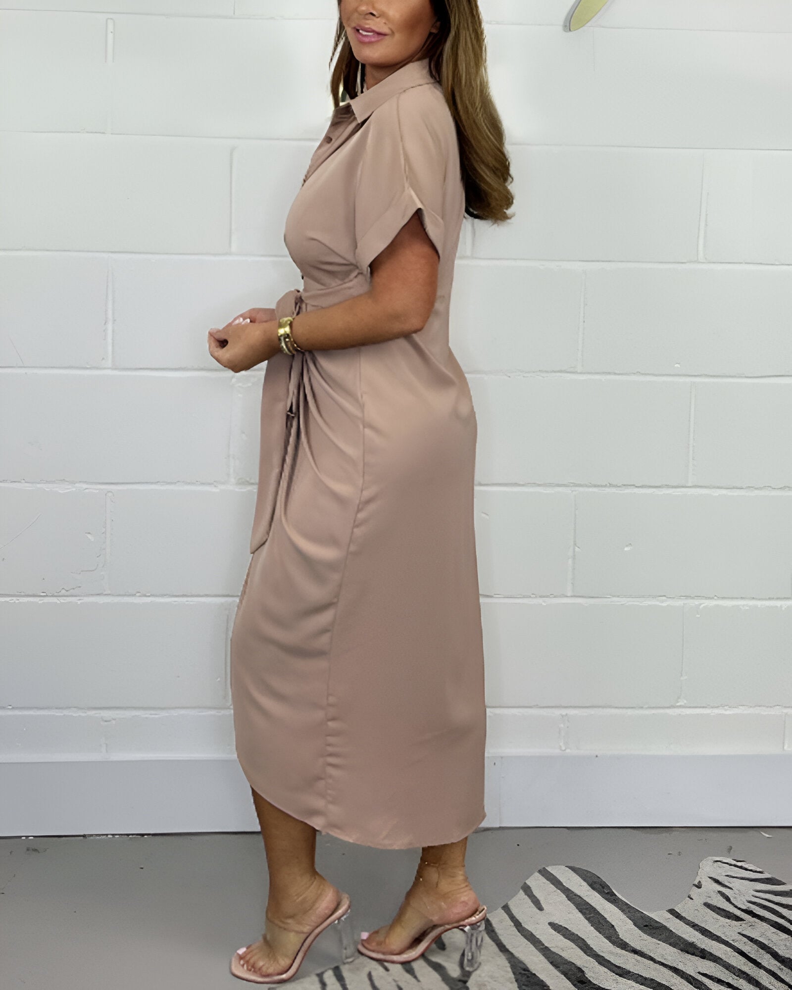 AMELIA - LUXURY ELEGANT MIDI DRESS