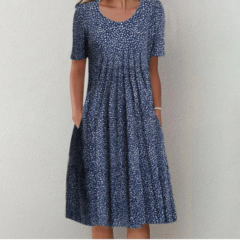 CINDY - FLOWY ELEGANT FIT DRESS