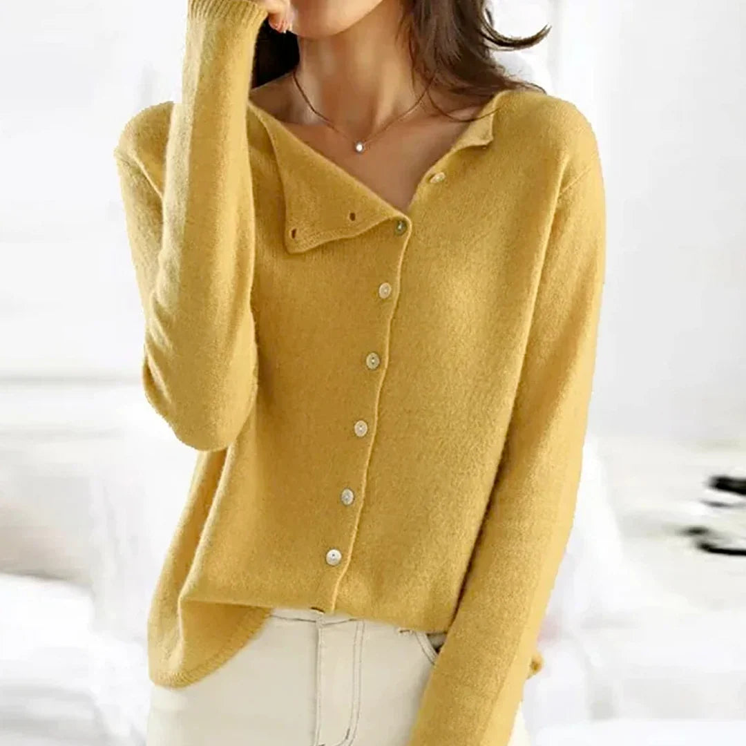 Cashmere Cardigan | Elegant Black Long Cardigan for Women 2