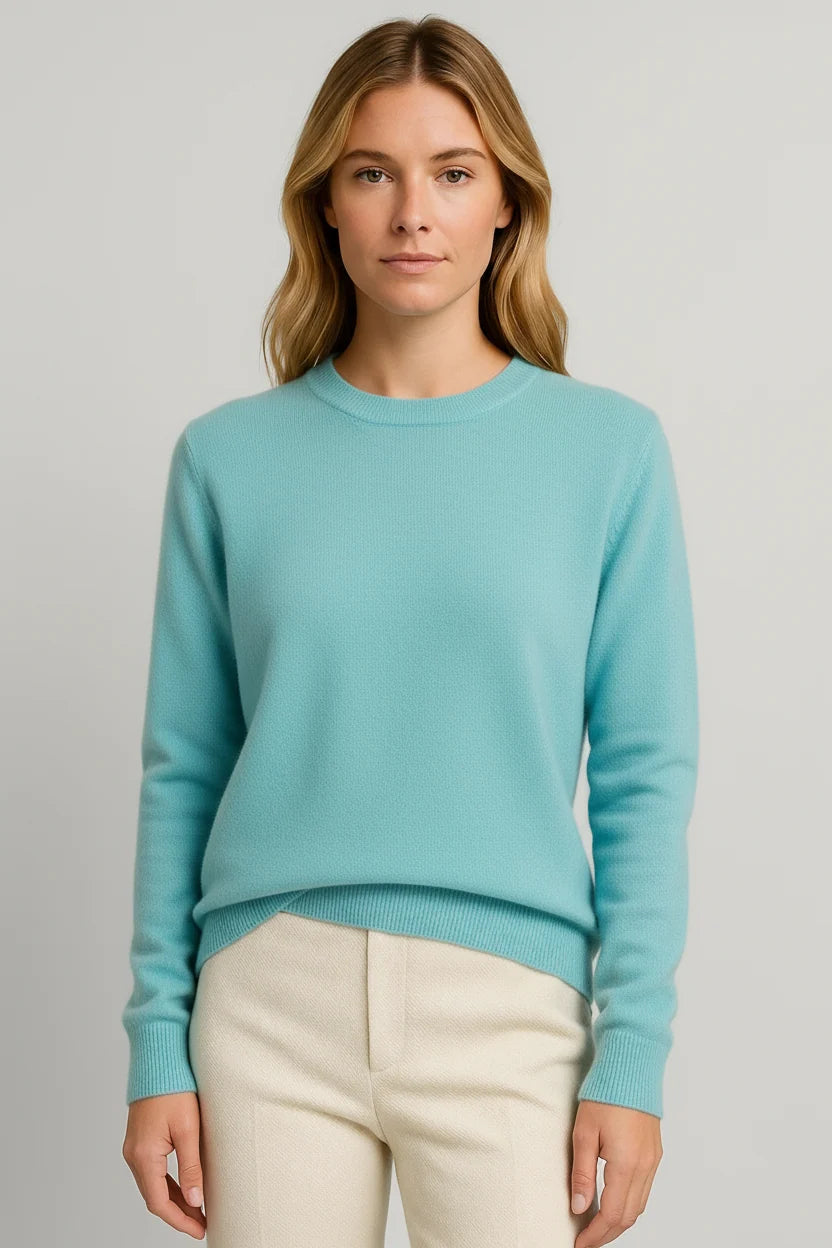 Classic Crewneck Sweater | Women's Soft Wool Blend 3