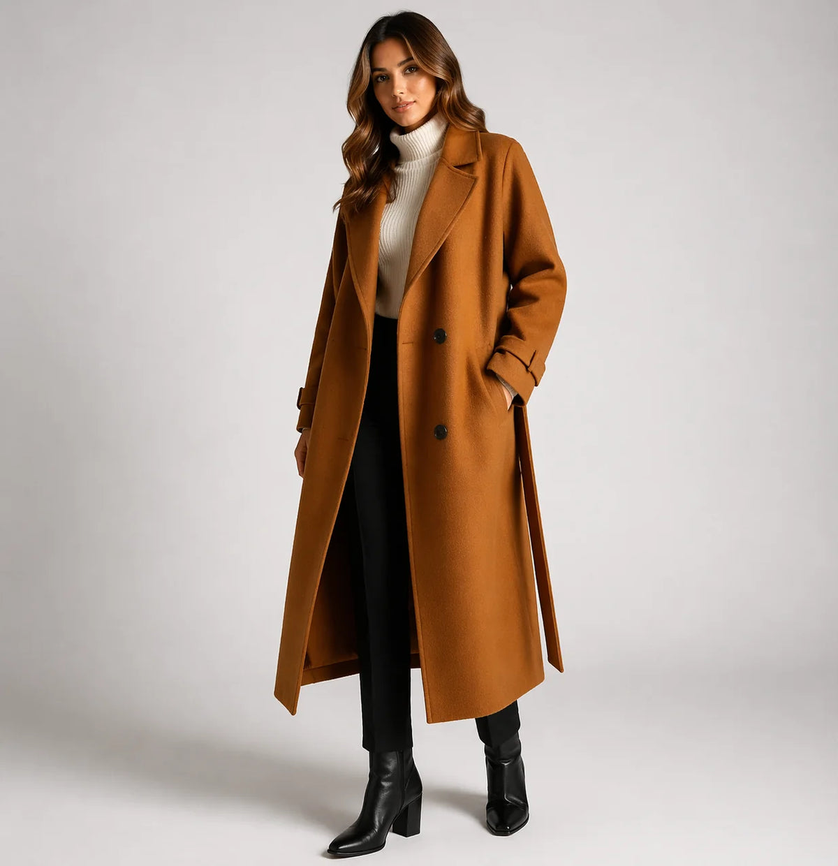 Classic Long Wool Coat ? Timeless Warmth & Elegant Style 2