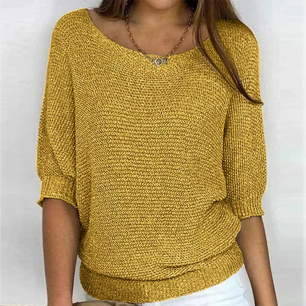 Euna | Relaxed Fit Soft Knit Sweater for Women 5
