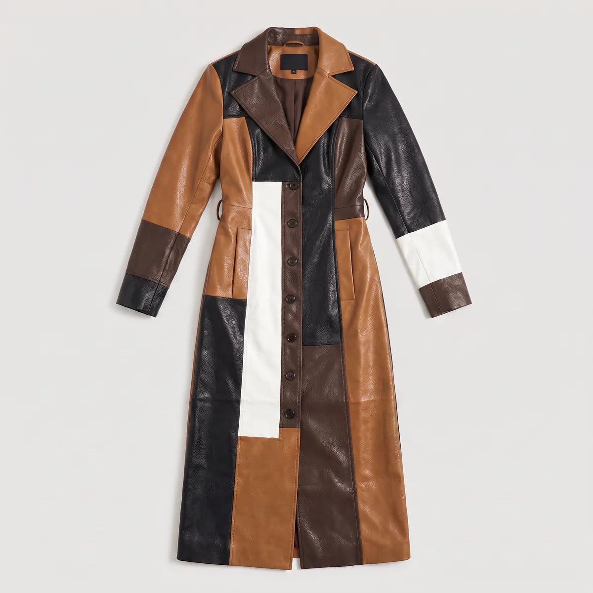 Women's Mosaic Tailored Longline Coat