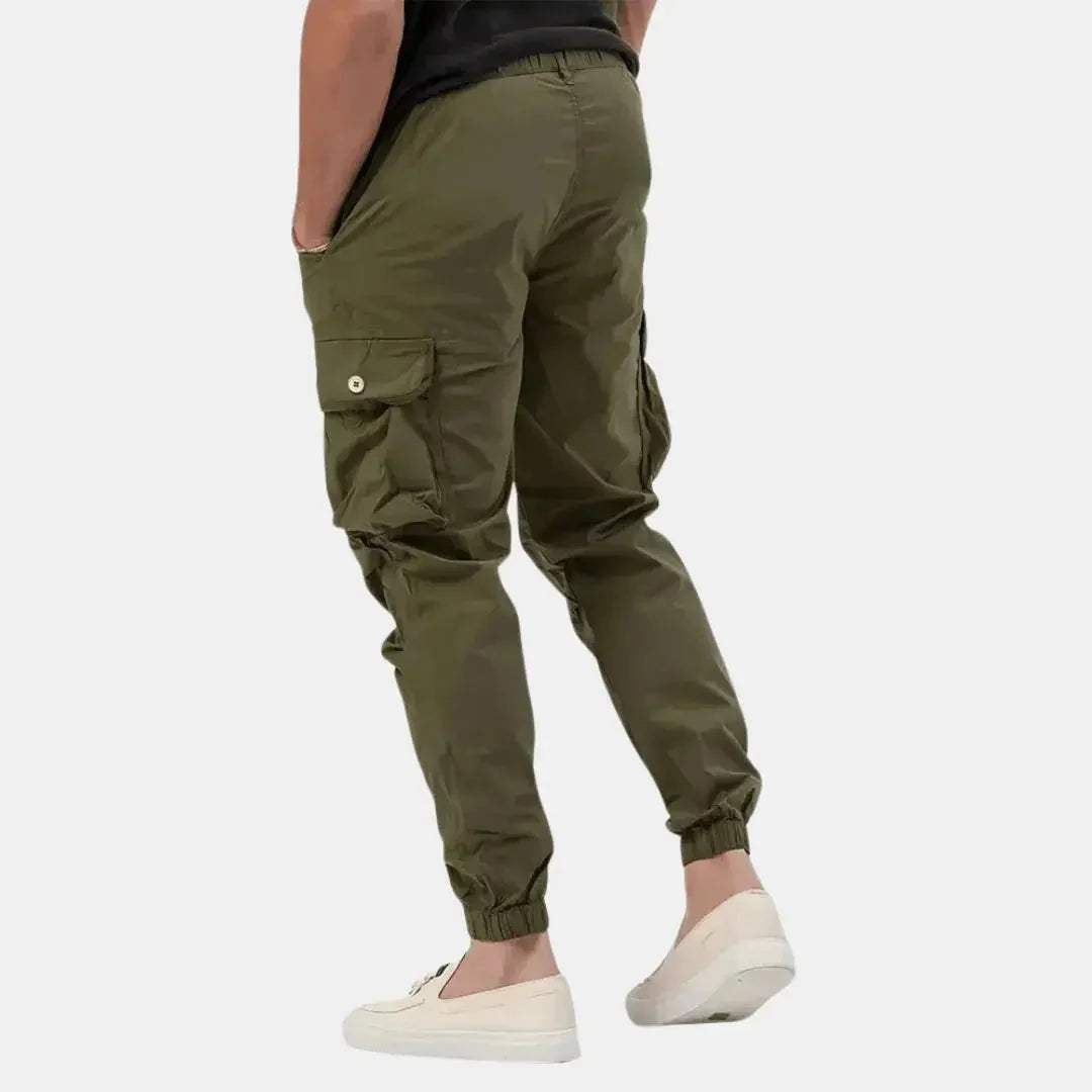 Men's Cargo Joggers with Drawstring Waist | Men's Jogger Pants 7