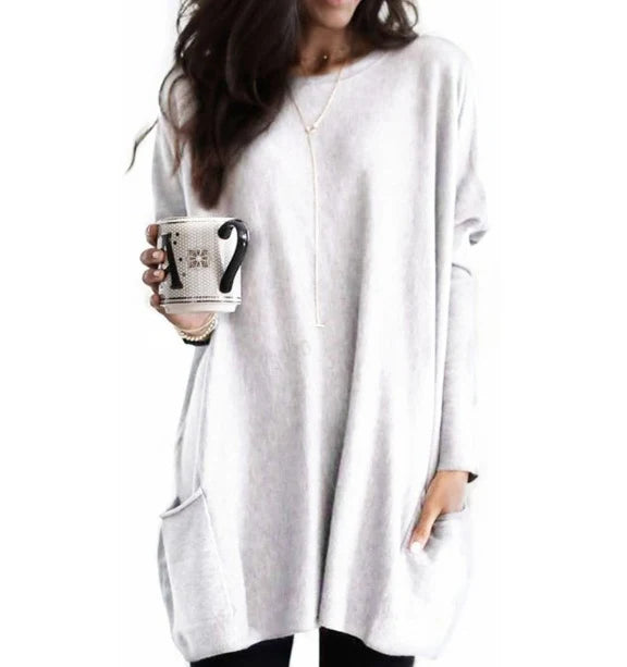 Oversized Pocket Sweater ? Cozy Style for Everyday Comfort 7