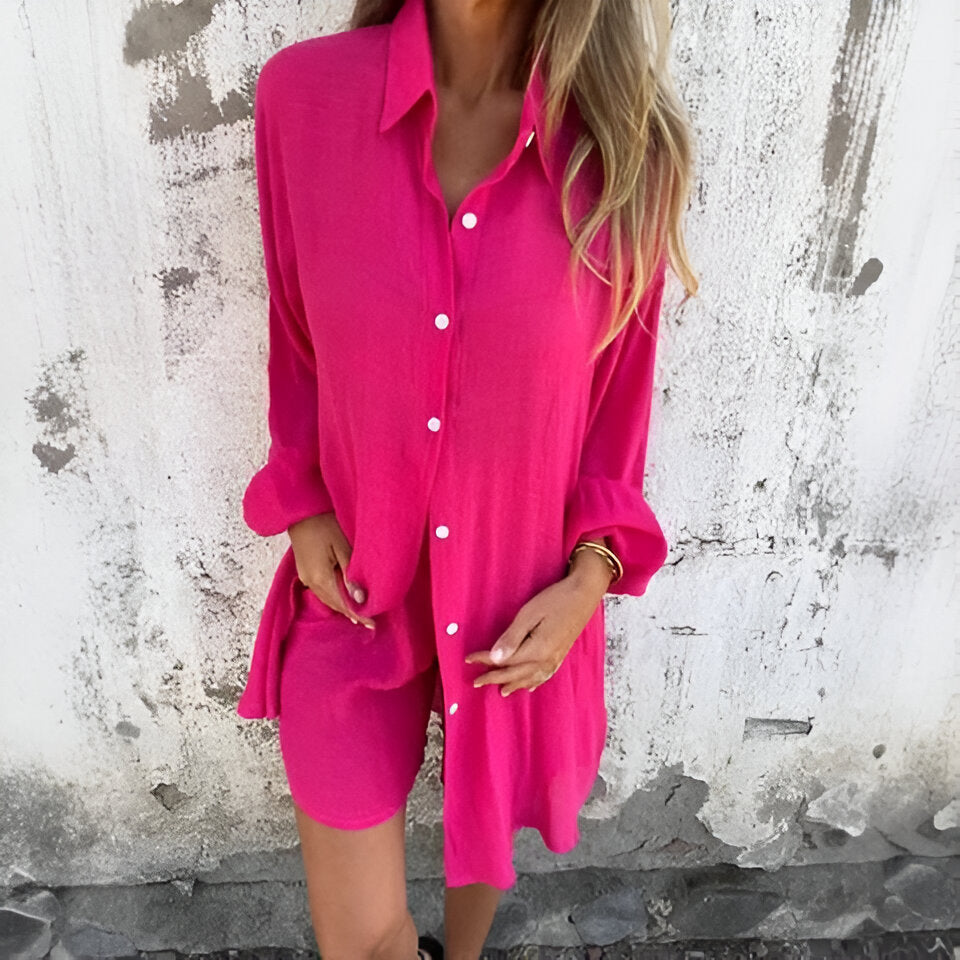 ISABELLA - STYLISH LUXURY LOOSE-FIT TWO-PIECE SET