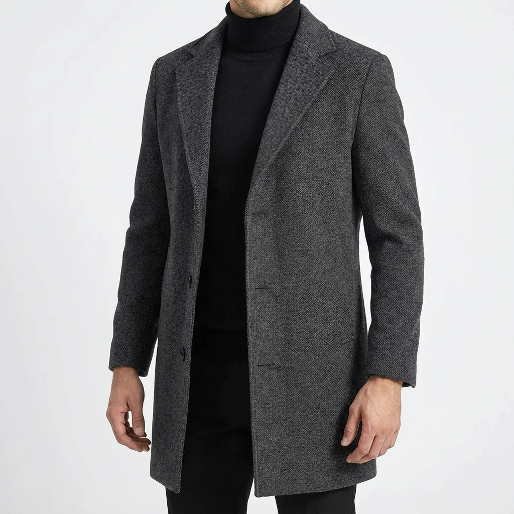 Sorrento Wool Overcoat | Men's Winter Coat 4