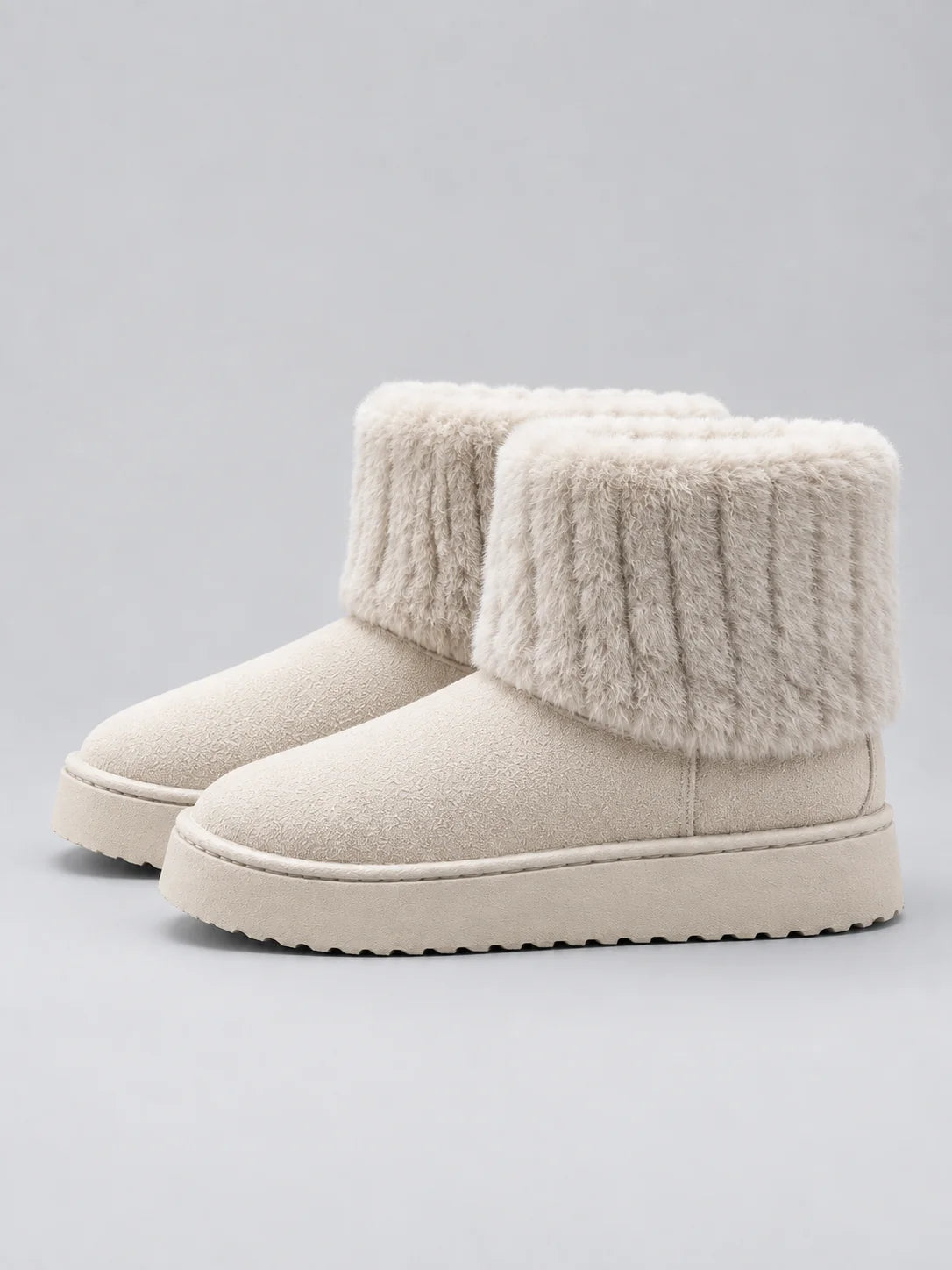 Women’s Faux Fur Ankle Boots | Warm Winter Footwear 1