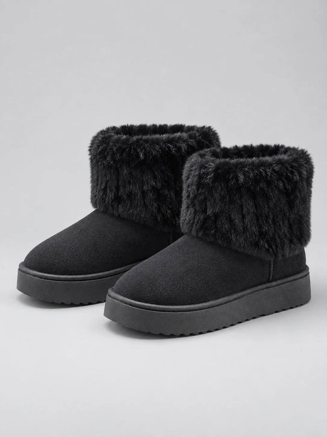 Women’s Faux Fur Ankle Boots | Warm Winter Footwear 5