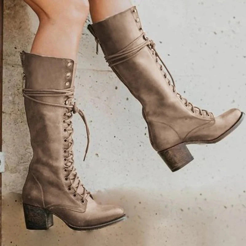 Women's Orthopedic Leather Boots ? Stylish Comfort with Arch Support 4