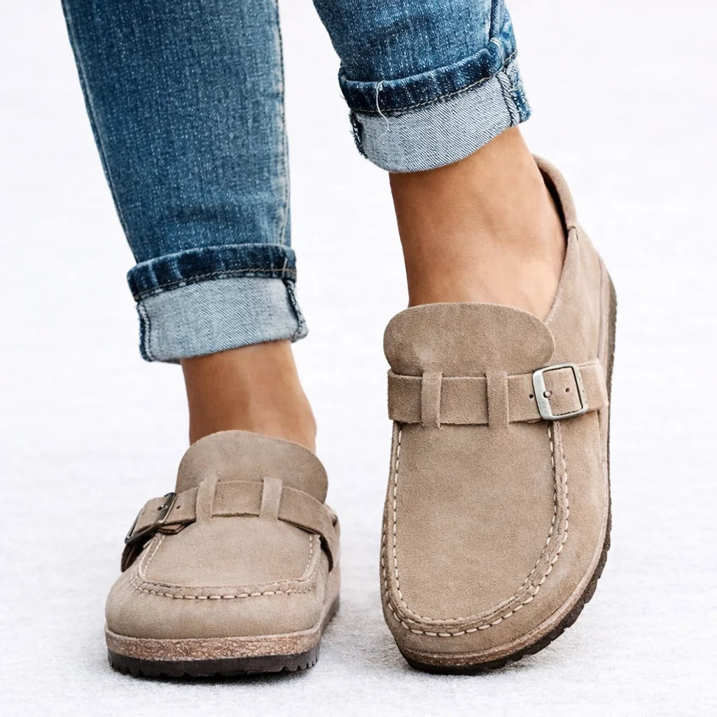 Women's Orthopedic Slip-On Loafers | Comfortable Casual Shoes 0