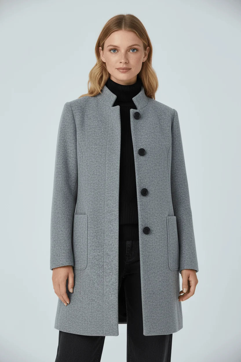 Wool Coat Women Tailored Overcoat | Ladies Winter Coat 1