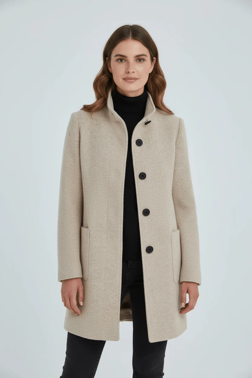 Wool Coat Women Tailored Overcoat | Ladies Winter Coat 5