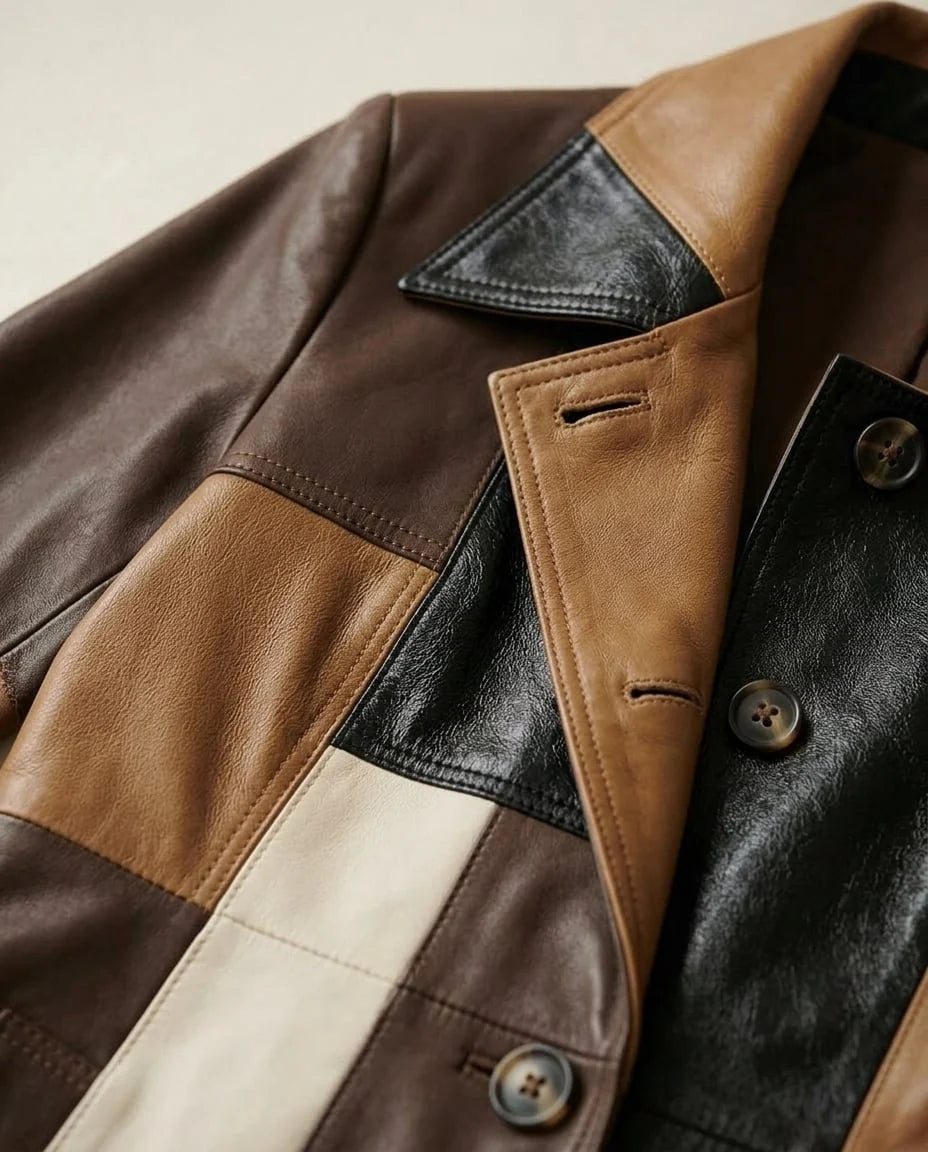 Women's Mosaic Tailored Longline Coat