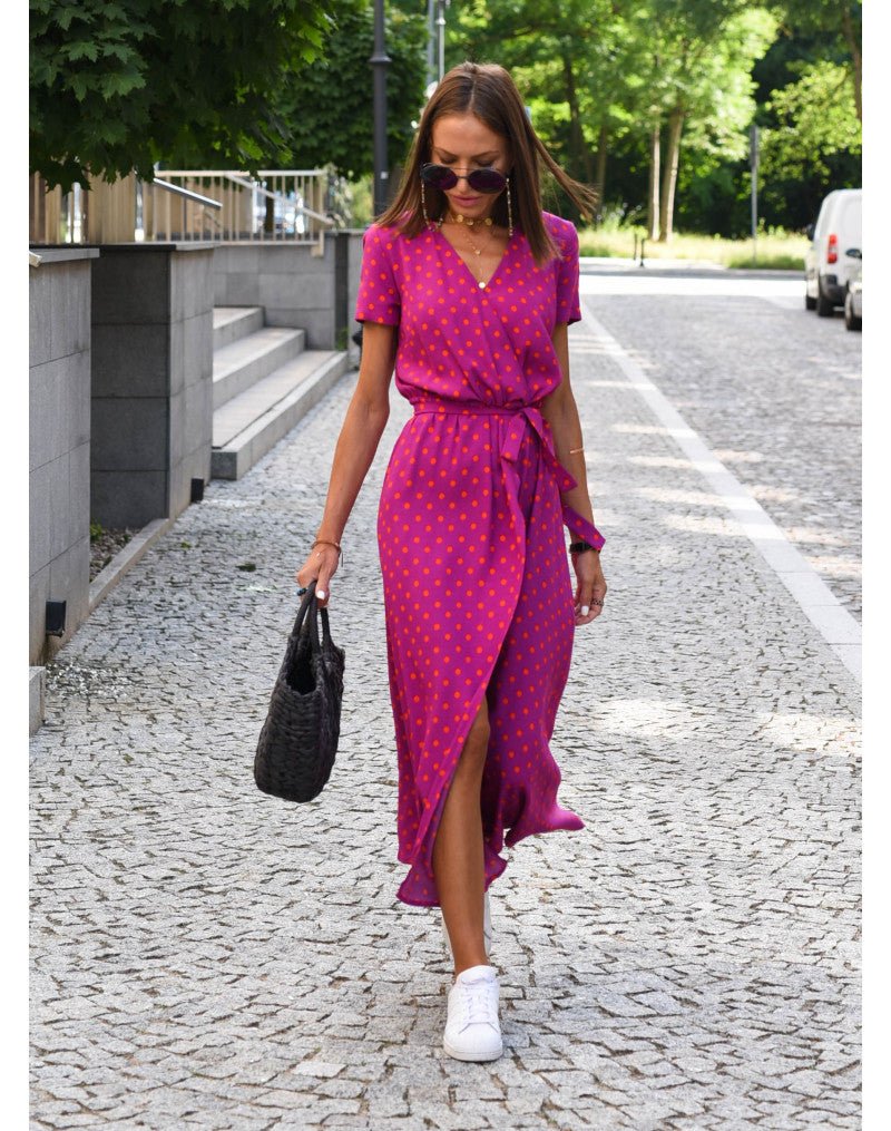 ELLA - ELEGANT FLORAL DRESS - STYLISH LUXURY FIT