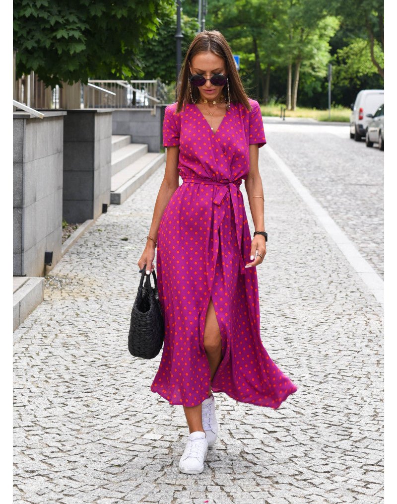 ELLA - ELEGANT FLORAL DRESS - STYLISH LUXURY FIT