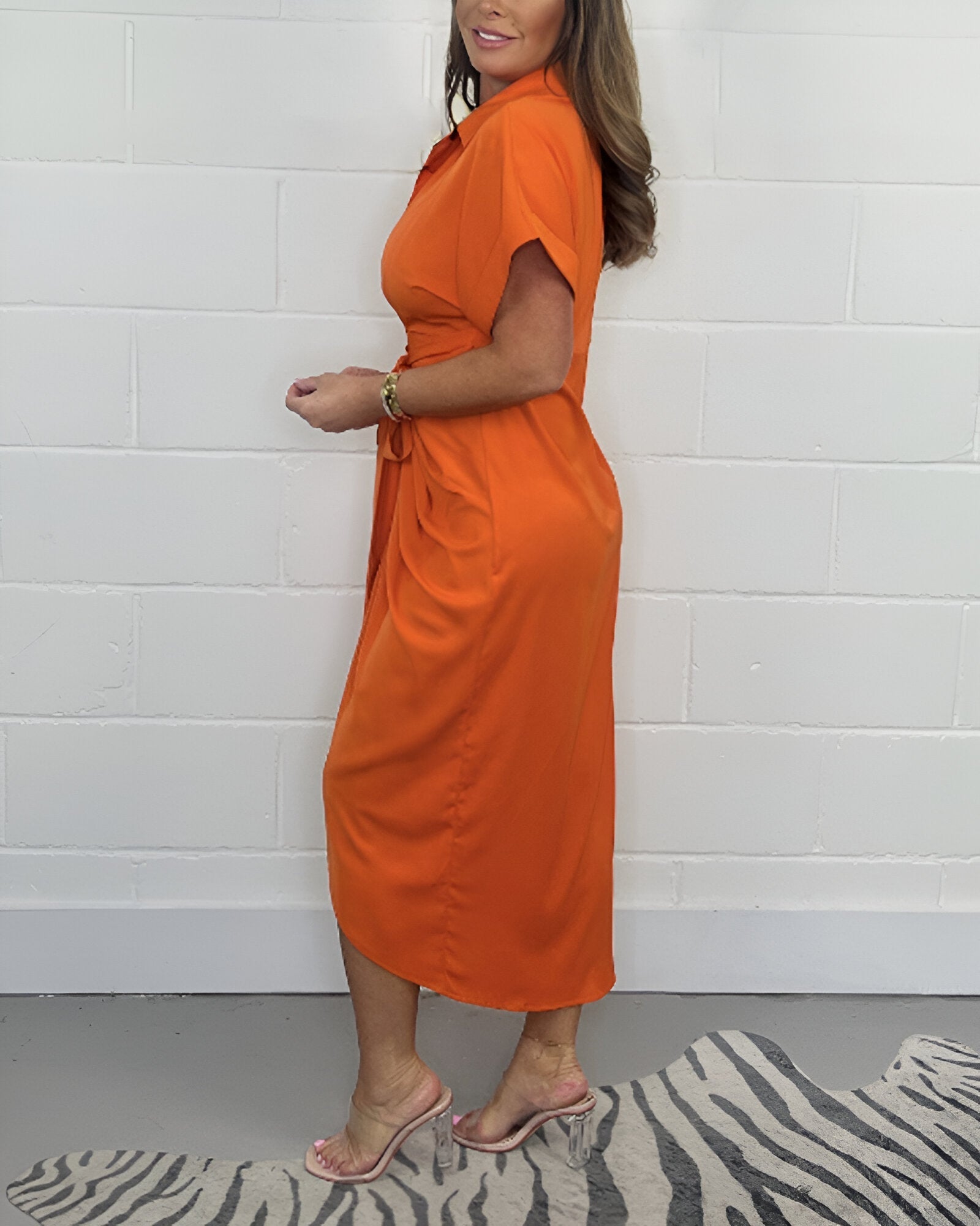 AMELIA - LUXURY ELEGANT MIDI DRESS