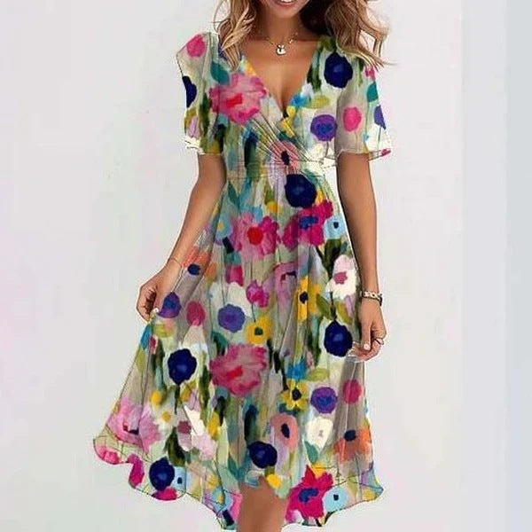 SOPHIA -  ELEGANT SUMMER DRESS