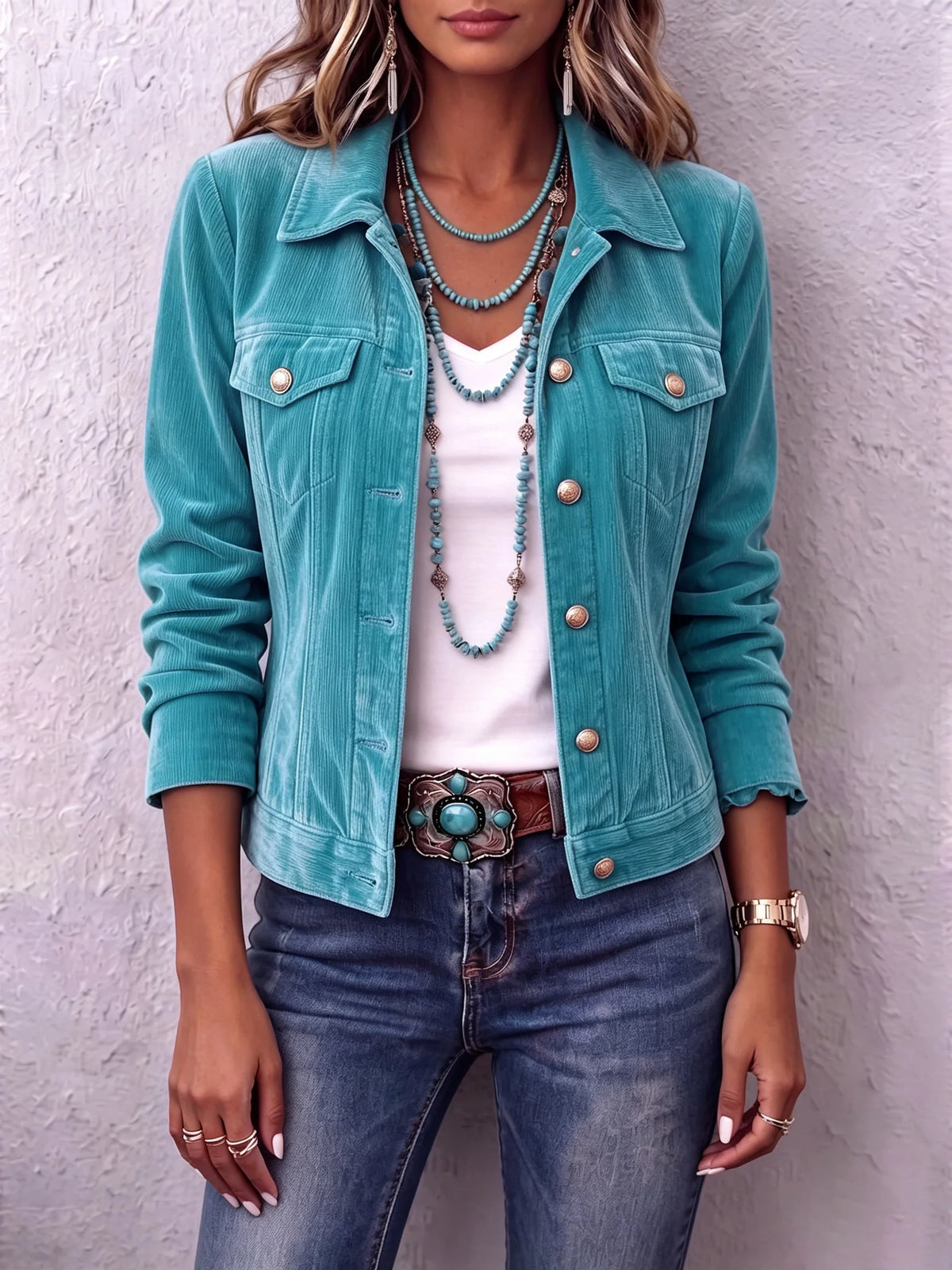 Boho Velvet Jacket ? Timeless Style with Cozy Comfort 6
