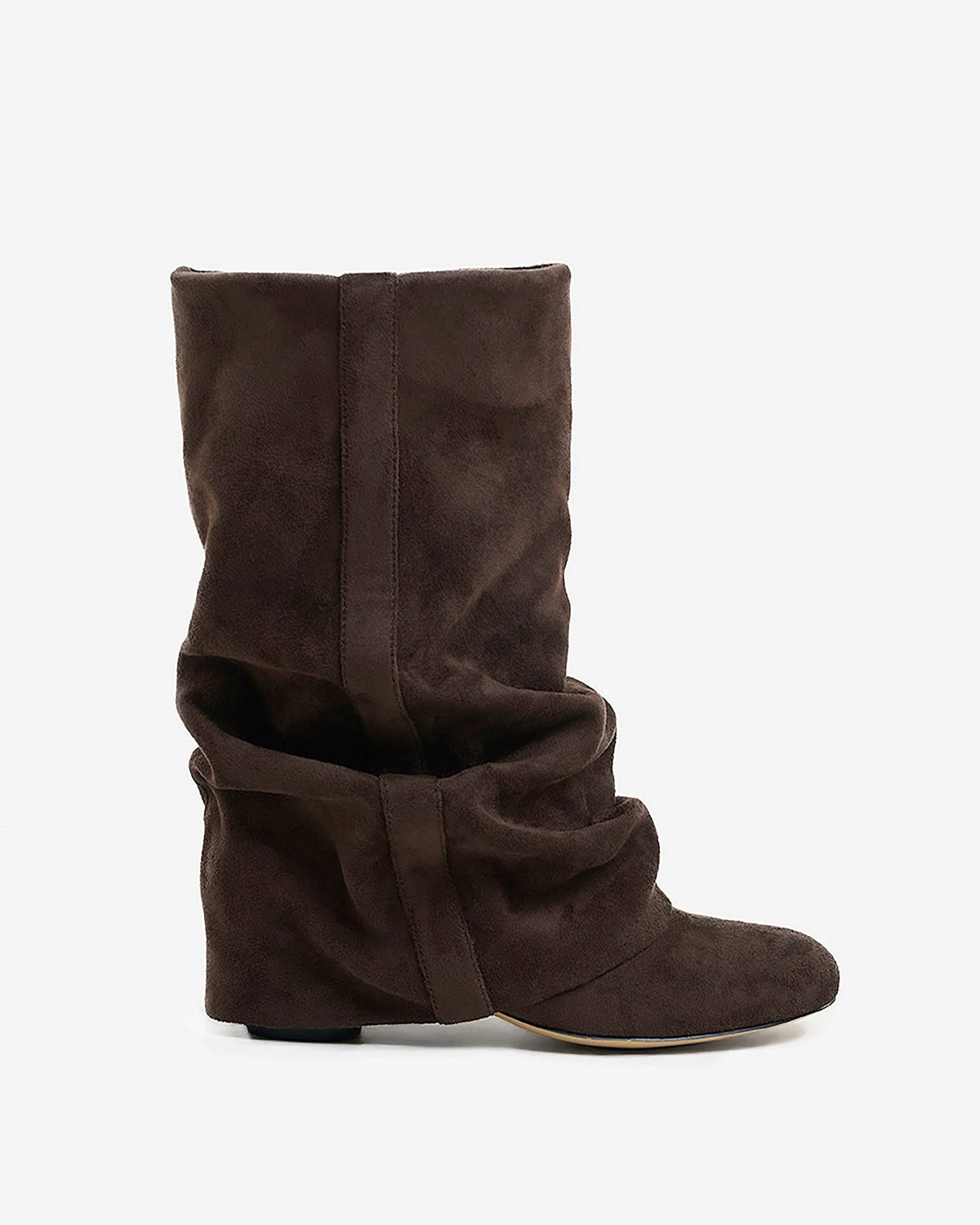 Brown Slouchy Knee High Boots for Women | Everyday Fashion Footwear 0
