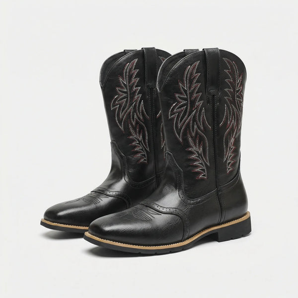 Calf-Length Cowboy Boots ? Timeless Western Style & Bold Comfort 0