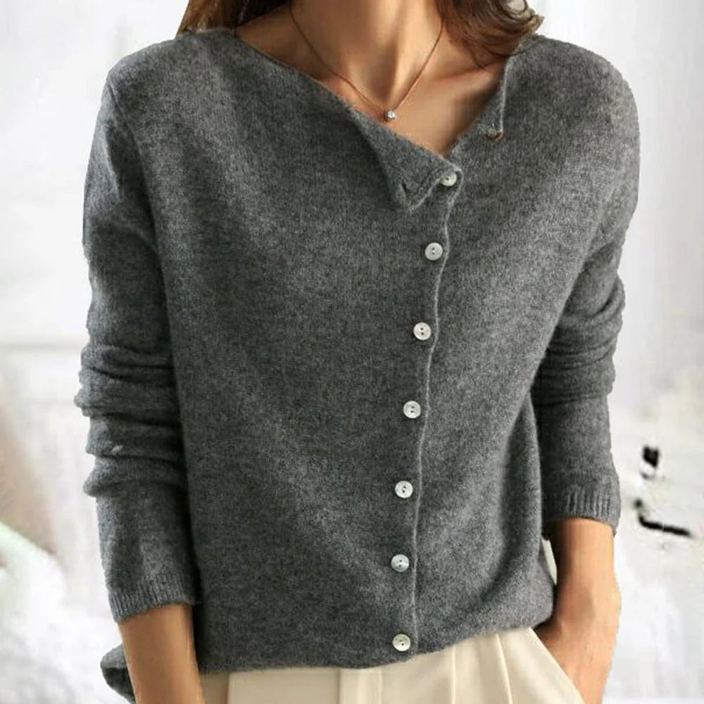 Cashmere Cardigan | Elegant Black Long Cardigan for Women 0