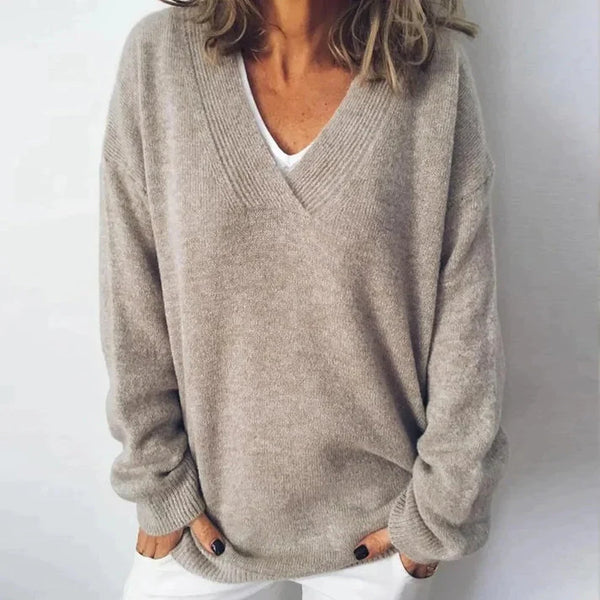 Cashmere V-Neck Jumper ? Soft Elegance for Everyday Comfort 0