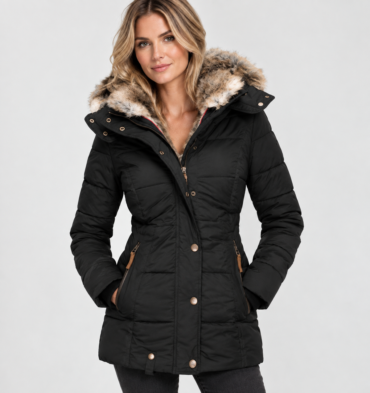 Slim Fit Women's Winter Jacket Stay Warm & Stylish All Season
