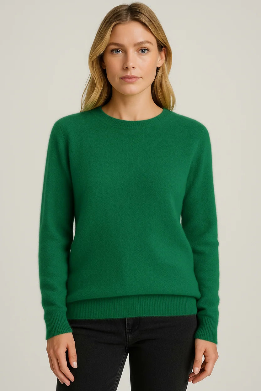 Classic Crewneck Sweater | Women's Soft Wool Blend 2