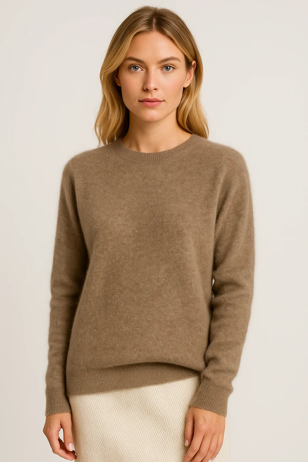 Classic Crewneck Sweater | Women's Soft Wool Blend 6