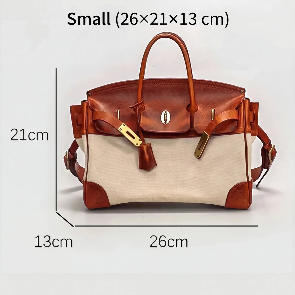 Dali Leather Weekender Bag | Durable Canvas Tote 1