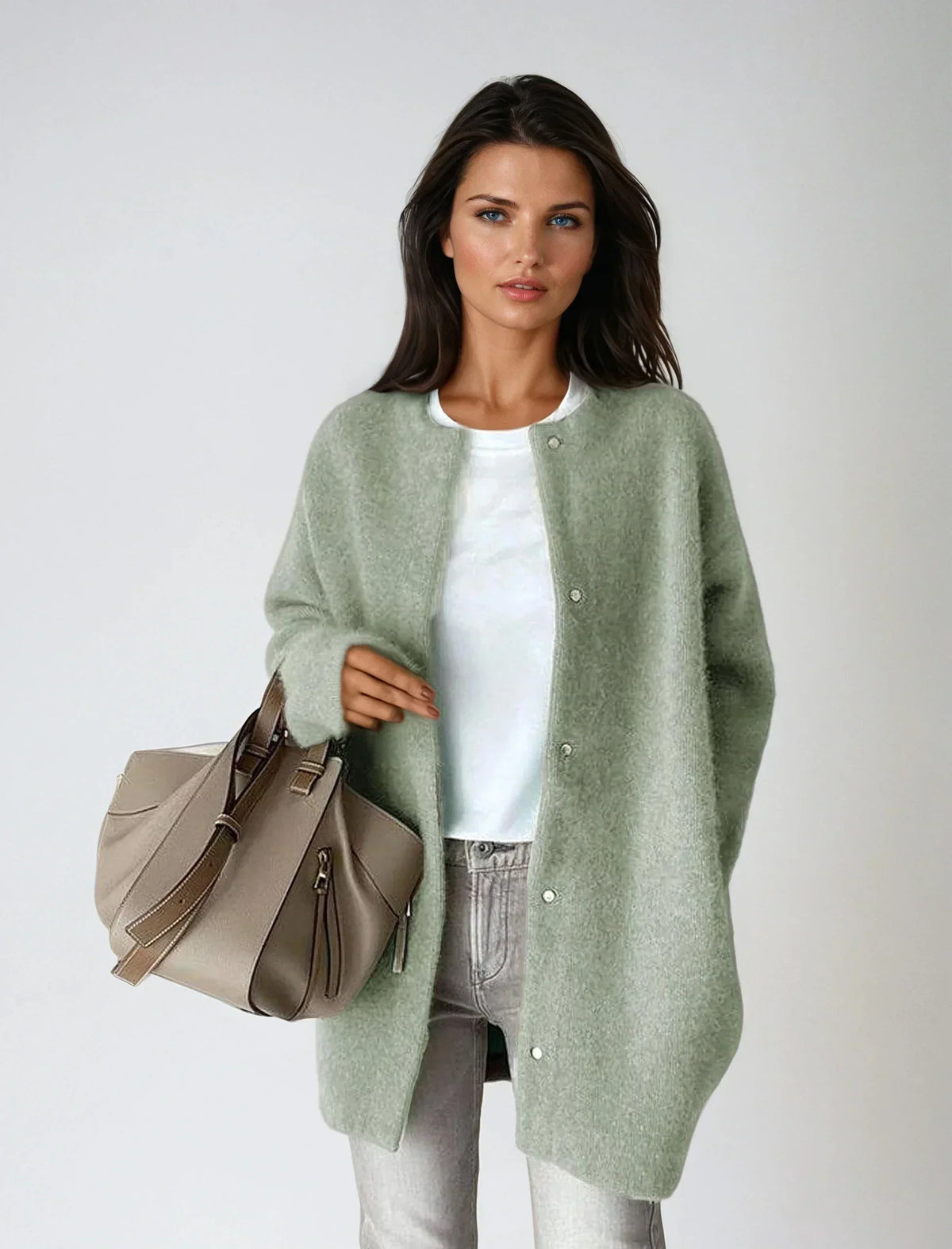 Elena Wool Blend Cardigan | Women's Cardigans for Fall 3