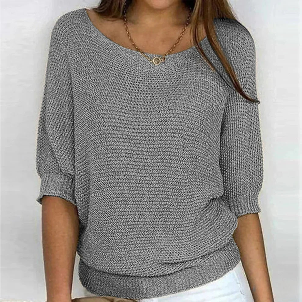 Euna | Relaxed Fit Soft Knit Sweater for Women 2