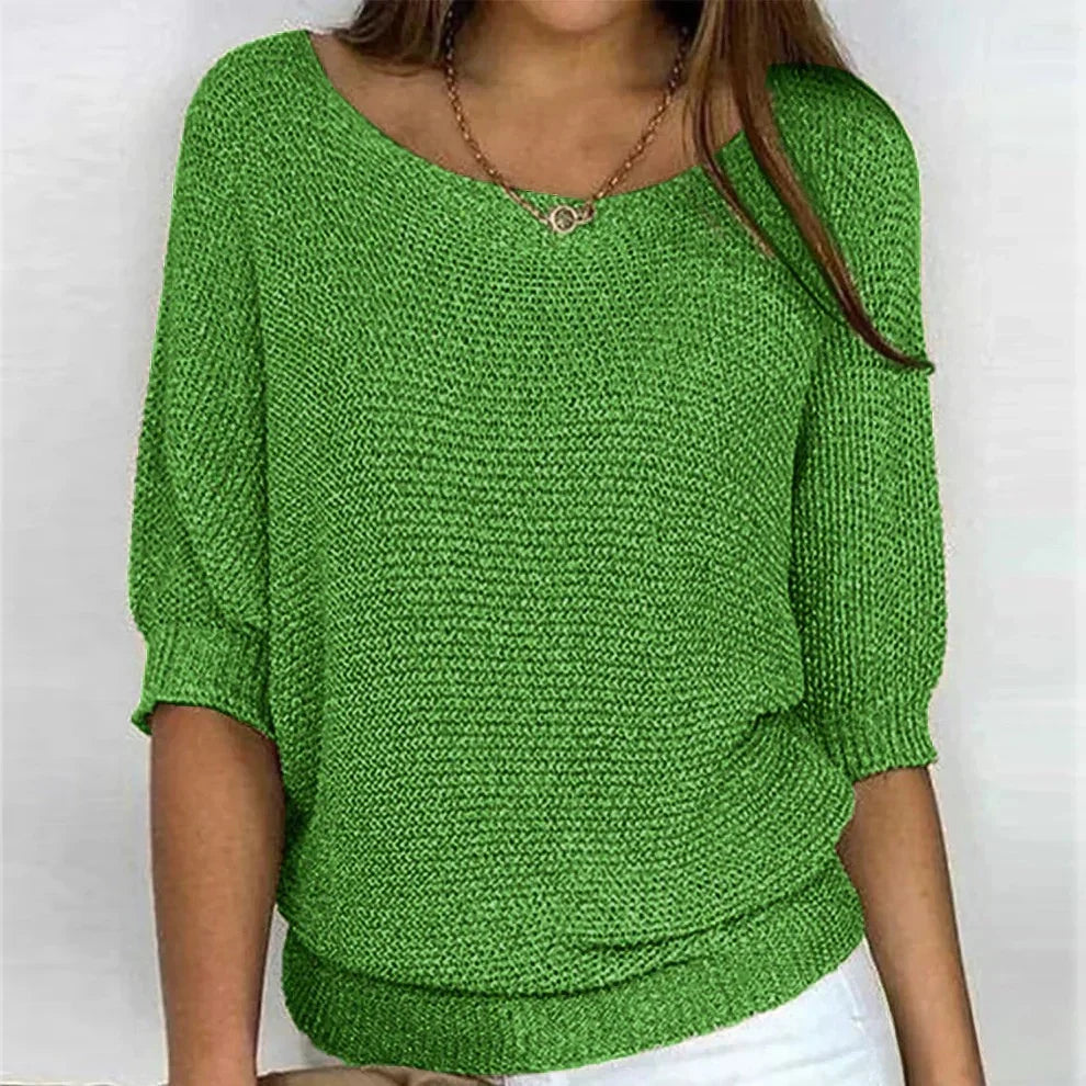Euna | Relaxed Fit Soft Knit Sweater for Women 4