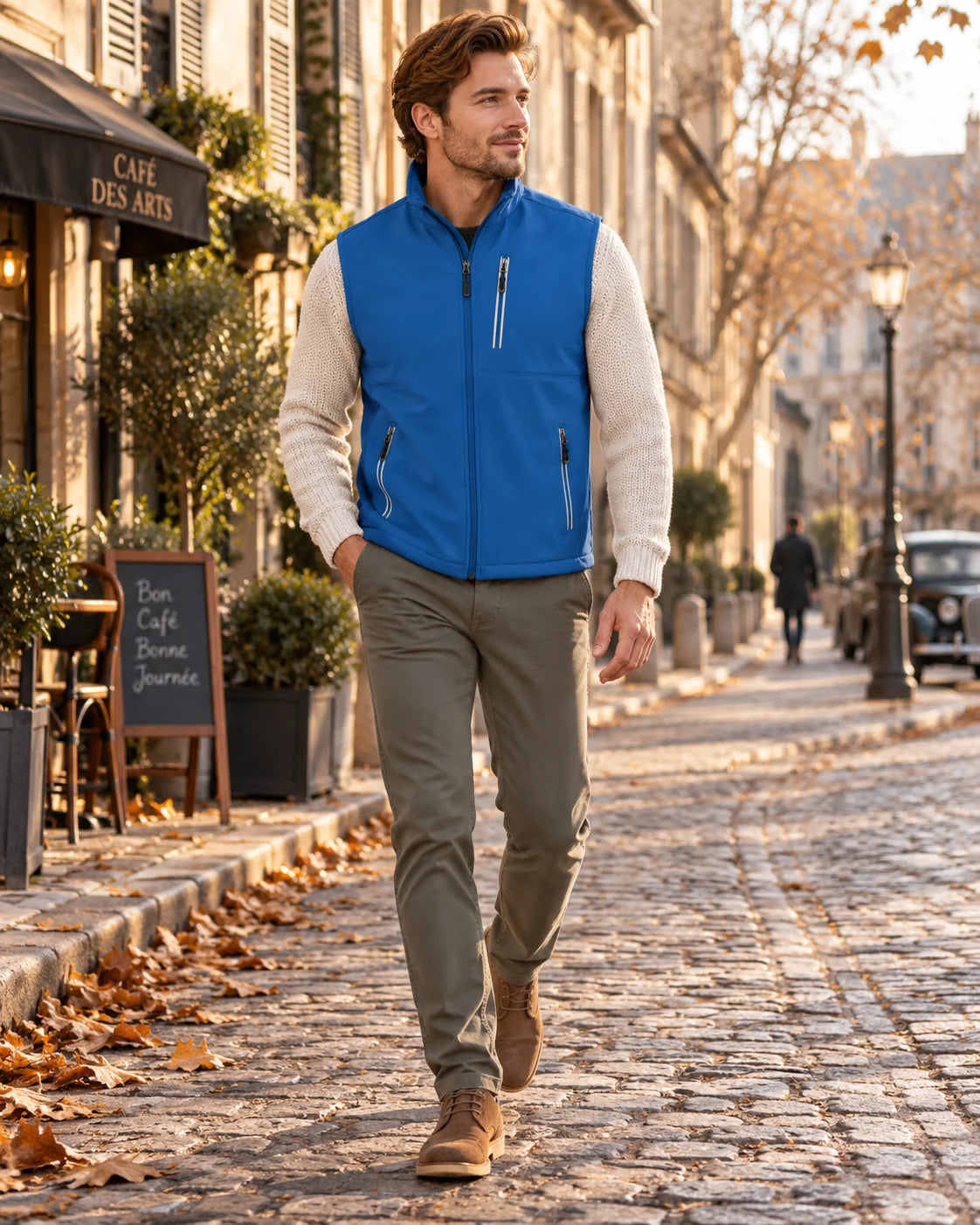 Harlan Men's Softshell Vest Lightweight Windproof Stretchy 2