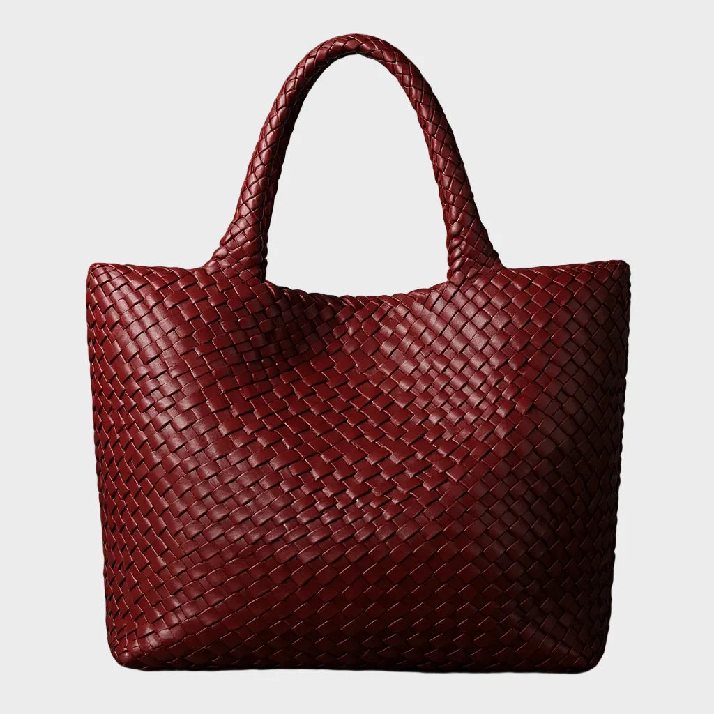 Lana Handwoven Leather Tote Bag | Stylish Everyday Tote 3