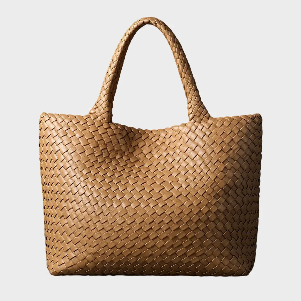 Lana Handwoven Leather Tote Bag | Stylish Everyday Tote 4