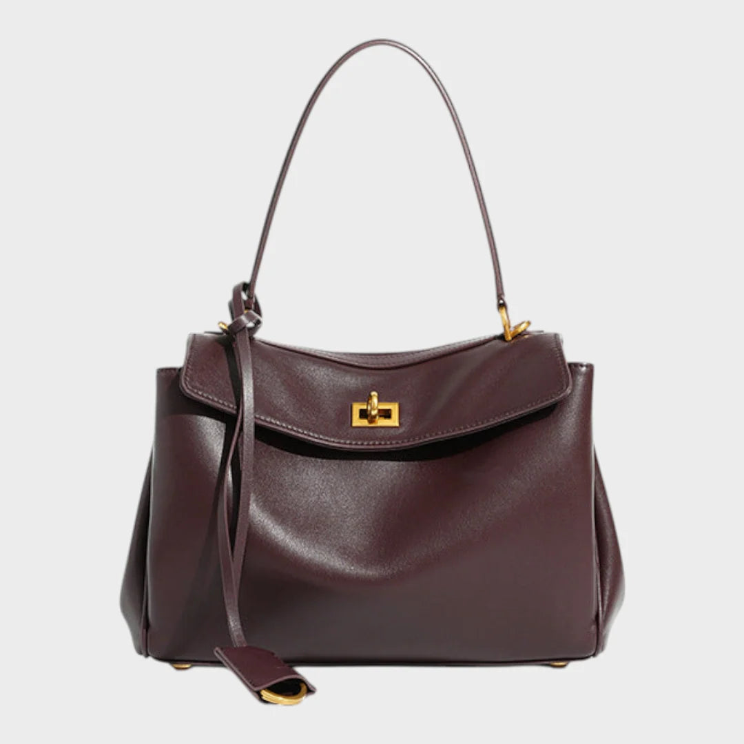 Libby Soft Leather Handbag | Minimalist Design 0