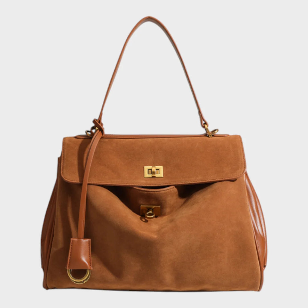 Libby Soft Leather Handbag | Minimalist Design 10