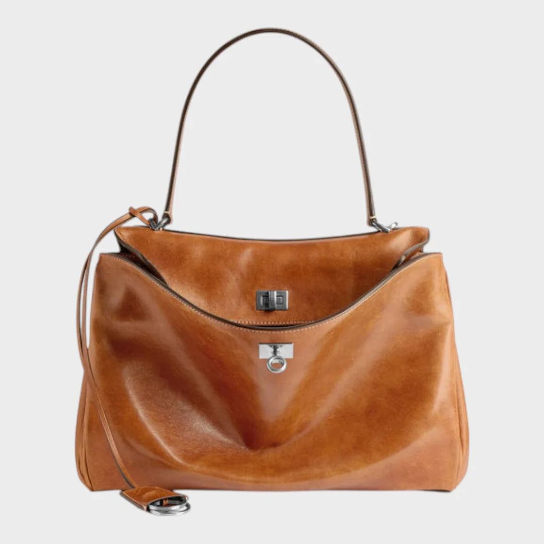 Libby Soft Leather Handbag | Minimalist Design 9