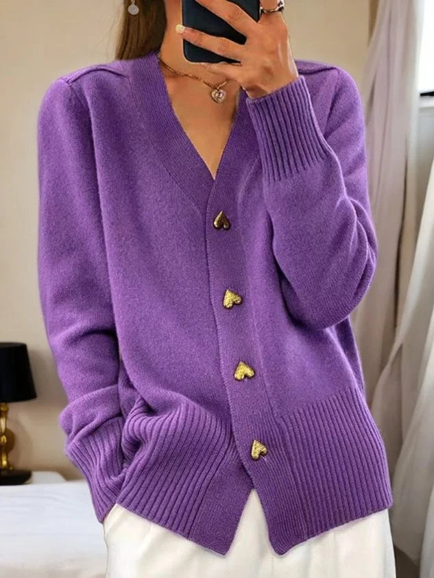 Liora Long Knit Cardigan – Effortless Elegance & All-Day Comfort 2