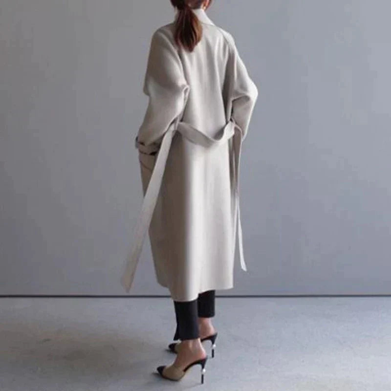 Longline Wool Coat | Women's Winter Coats 6