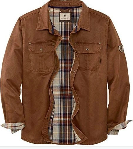 Men's All-Season Waxed Trucker Jacket ? Rugged Style & Lasting Durability 0