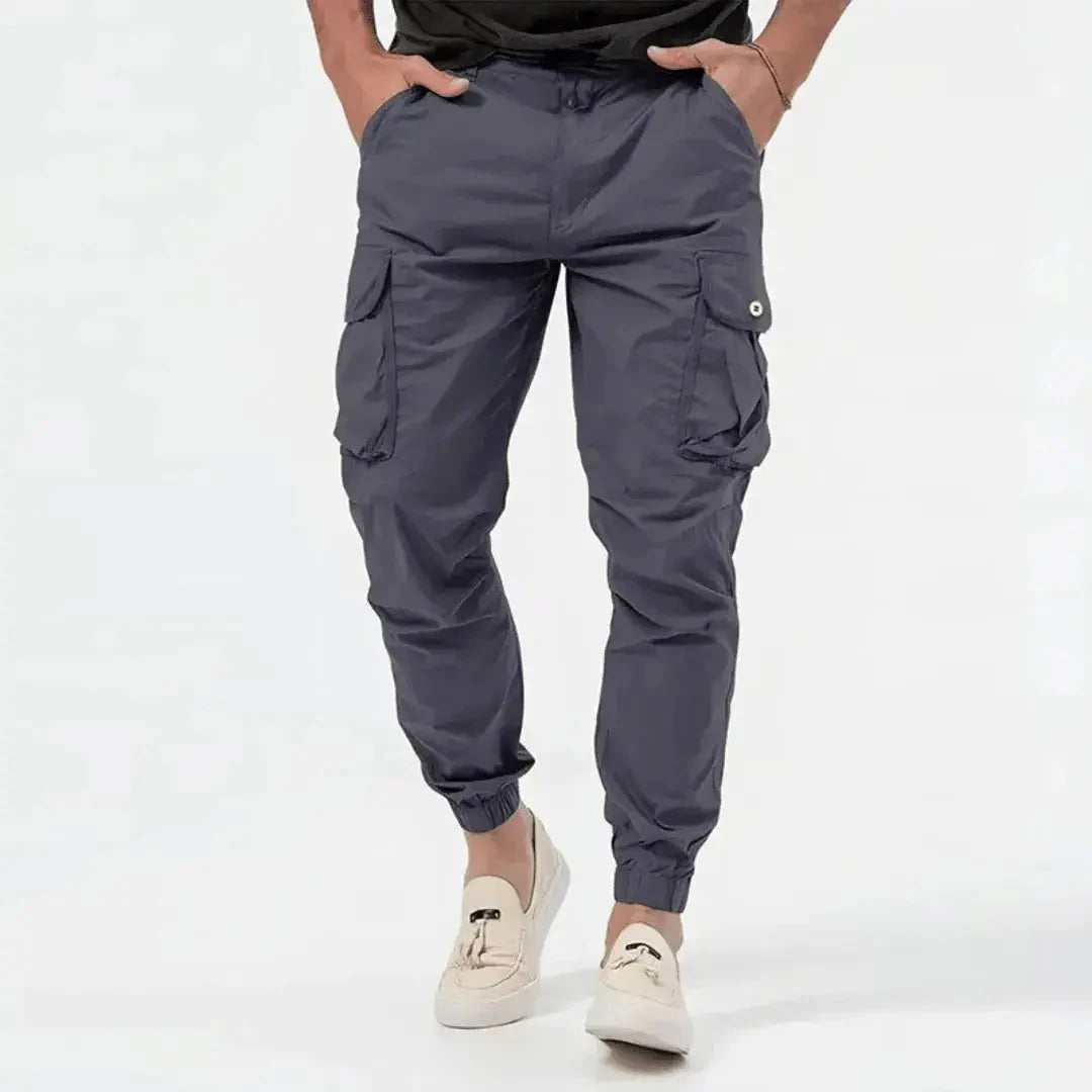 Men's Cargo Joggers with Drawstring Waist | Men's Jogger Pants 2