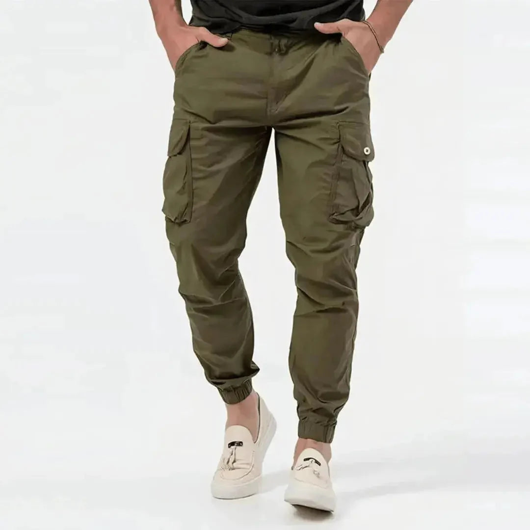 Men's Cargo Joggers with Drawstring Waist | Men's Jogger Pants 6
