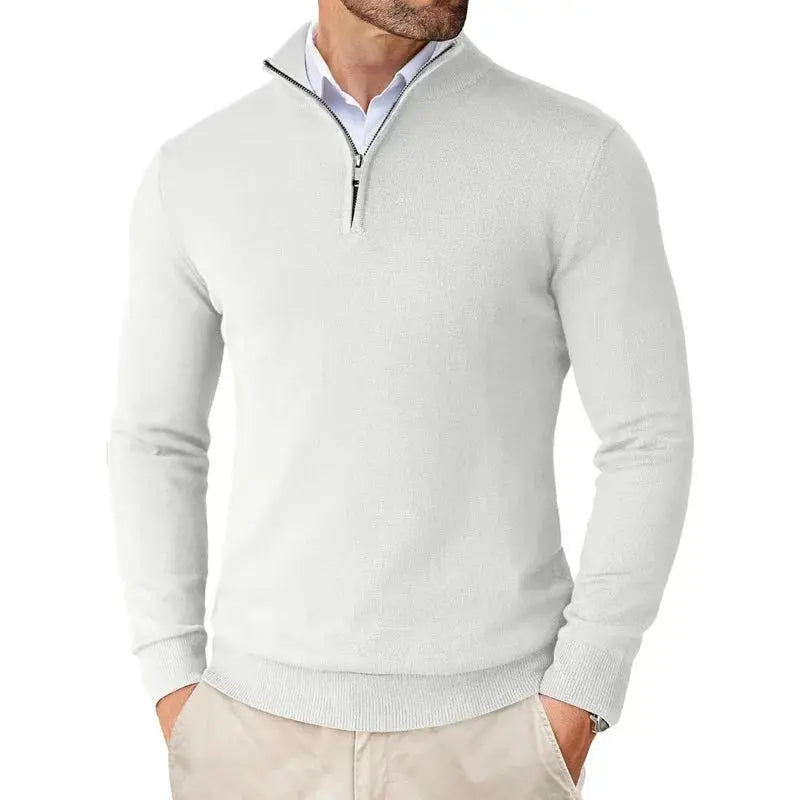 Men's Classic Half-Zip Sweater | Stylish Casual Knit Top 3