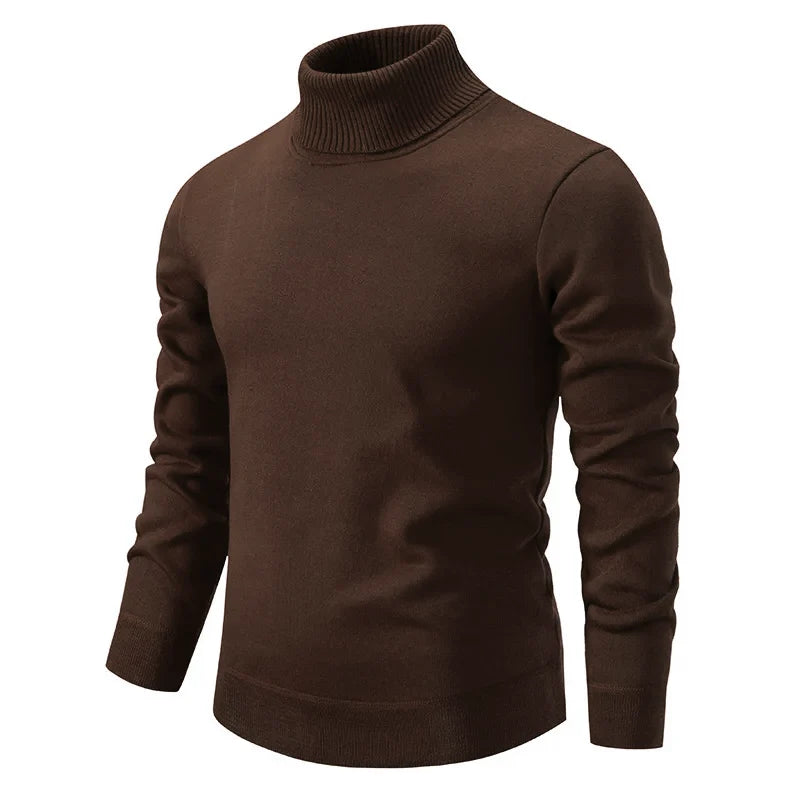 Men's Merino Wool Turtleneck Sweater ? Cozy Warmth with Timeless Style 10