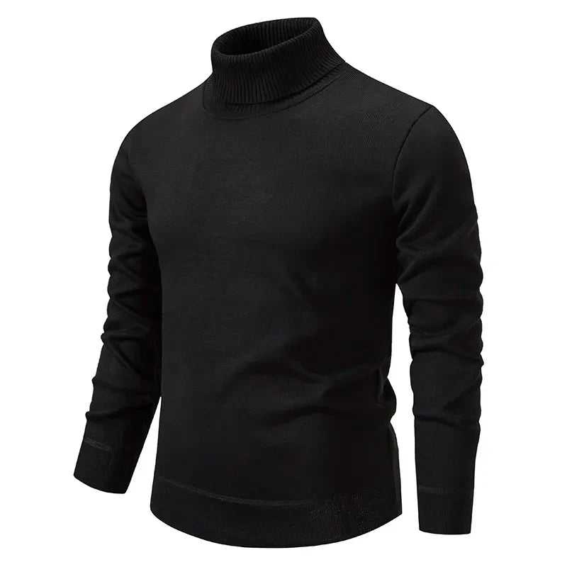 Men's Merino Wool Turtleneck Sweater ? Cozy Warmth with Timeless Style 6